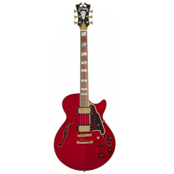 D’Angelico Excel DC (Stop bar Tailpiece) Cherry