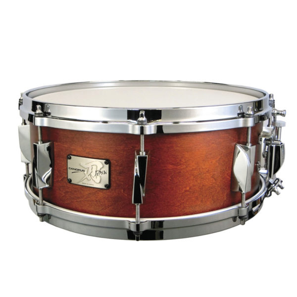 Canopus Yaiba II Maple Snare Drum Antique Amber Matt LQ