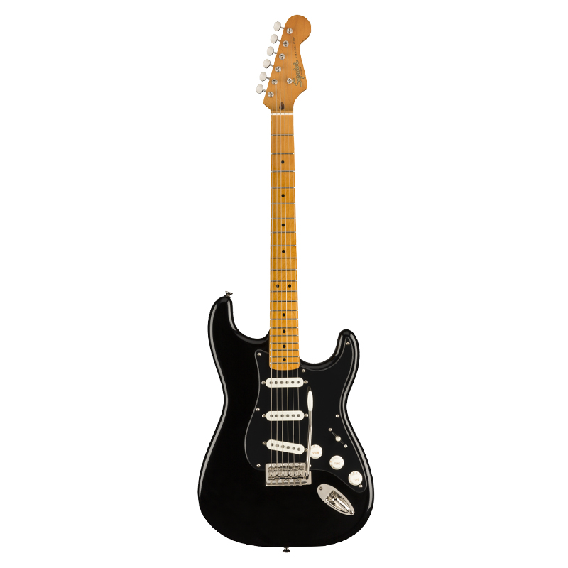 Squier Stratocaster Classic Vibe 50 Black whit black pickguard
