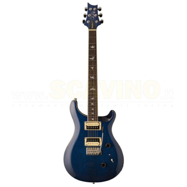 PRS SE Standard 24 Birds Translucent Blue