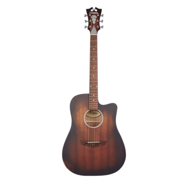 D'Angelico Premier Bowery Ls Aged Mahogany chitarra acustica