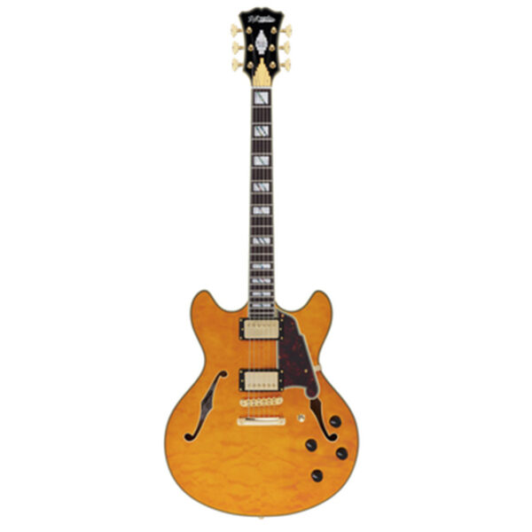 D'angelico dc xt vintage natural quilt