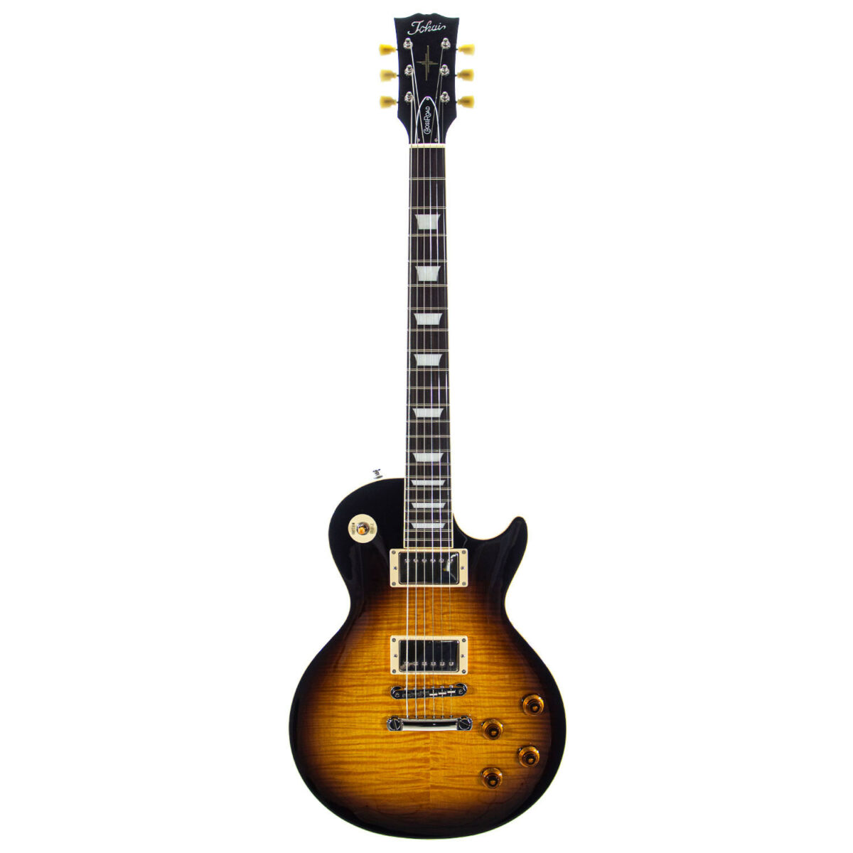 Tokai Crossroad Flame Brown Sunburst