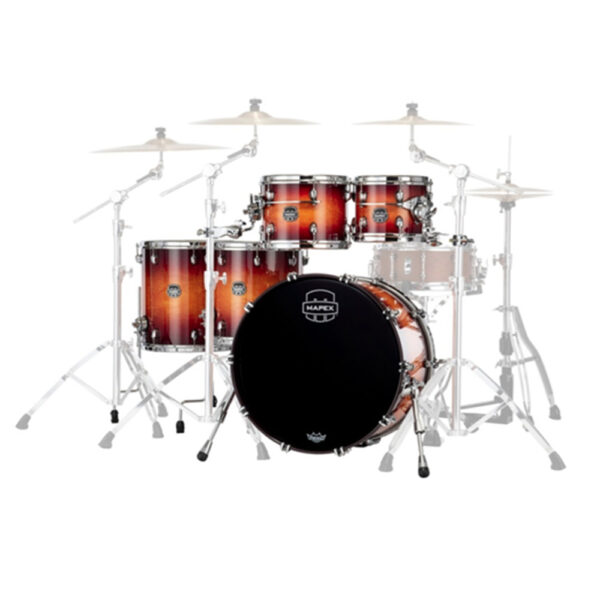 MAPEX Se628xmpo Saturn Evolution Maple Workhorse 5 Pezzi Exotic Sunburst