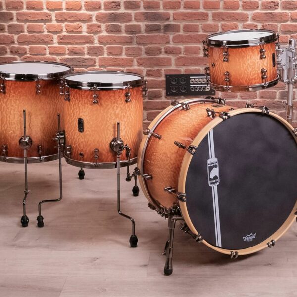 Mapex Black Panther Cherry Bomb - Peach Burl Burst 5 Pezzi